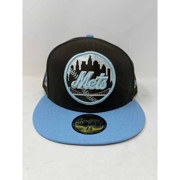 59Fifty Fitted Hat Size 7 5/8 Men's MLB‎ NY Mets Muddy Waters 2013 All-Star Game - Picture 1 of 8